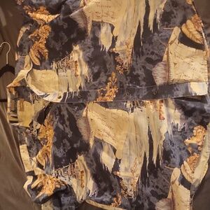 Natural Issue Men's Nautical Button Up Wrinkle Free Cotton Casual Shirt Size XL